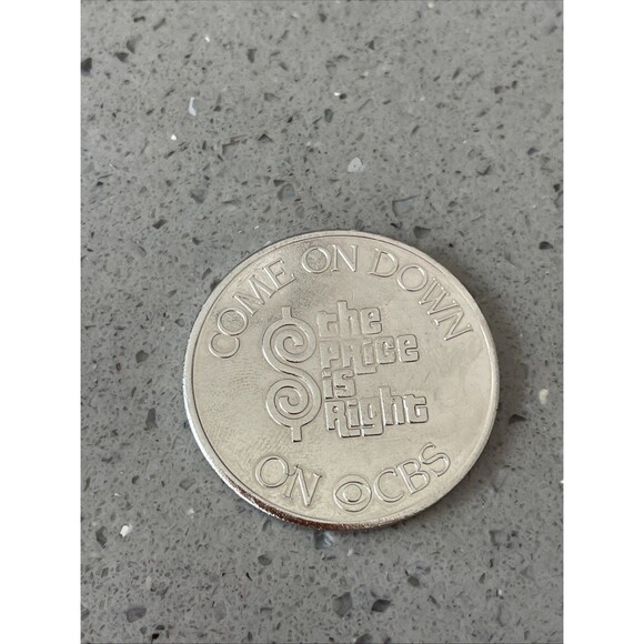 The Price Is Right Bob Barker Silver Coin from the Balance Game - Picture 4 of 5
